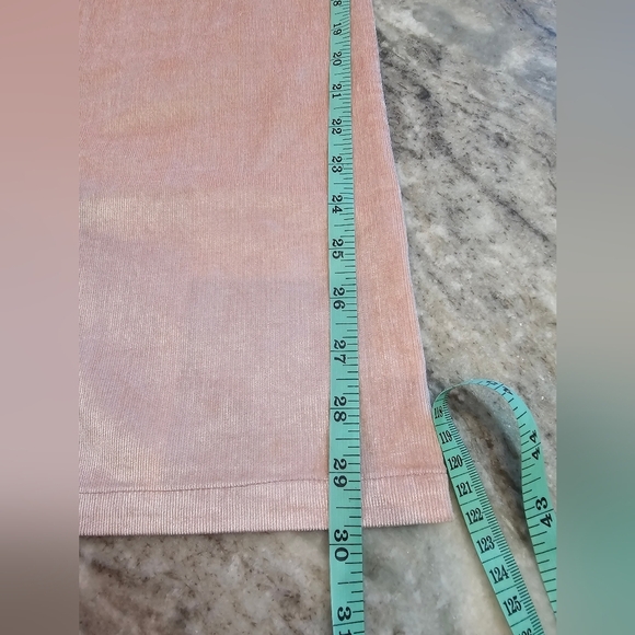 MYMOMENT Spain Blush Pink Corduroy Pants with Metallic Trim EU 38 / US 6 - Picture 11 of 12